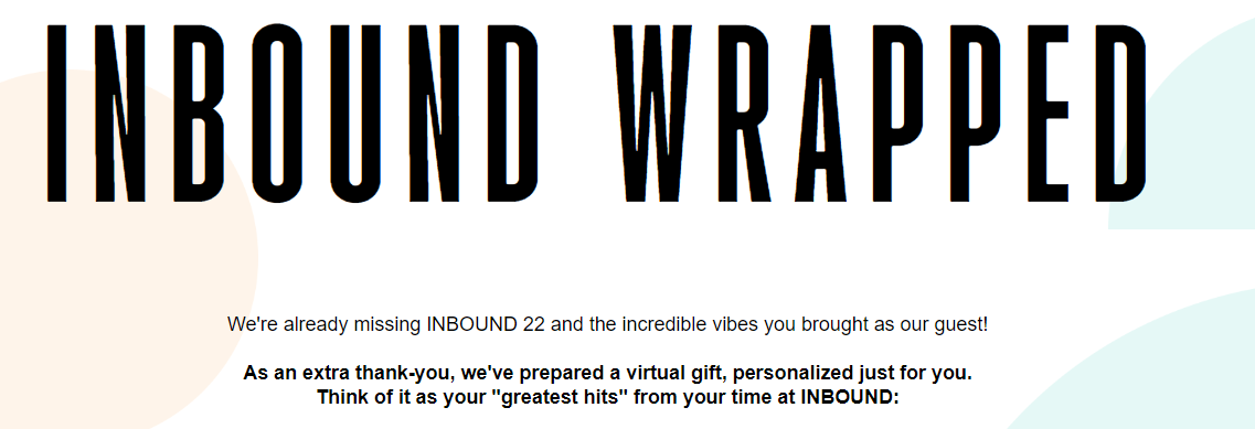 Inbound Wrapped