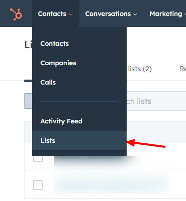 How to segment lists in HubSpot